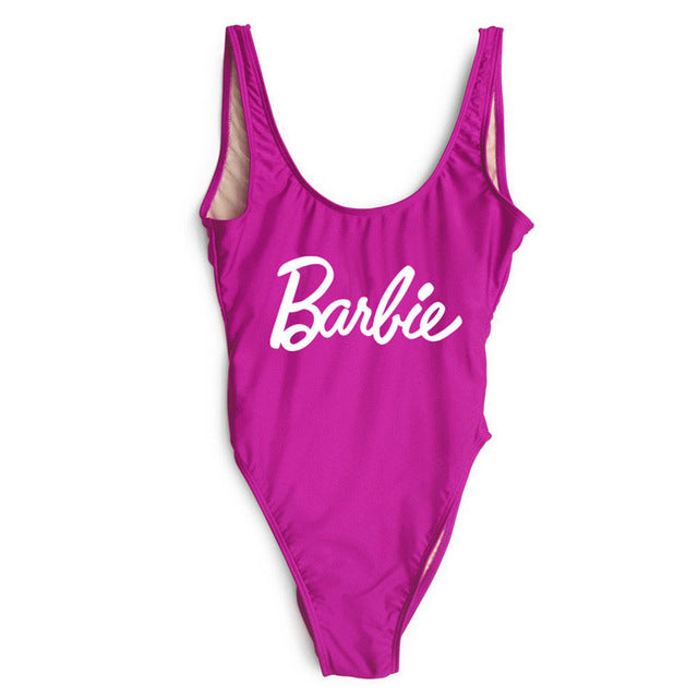 Barbie One Piece Swimsuit - Leggings.gg