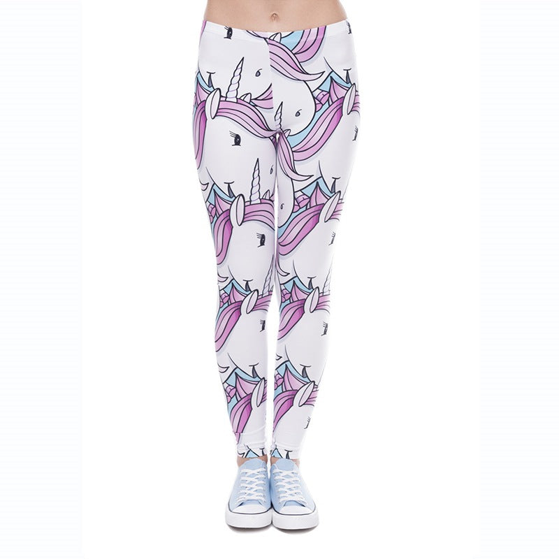 Unicorn Pink Leggings - Leggings.gg