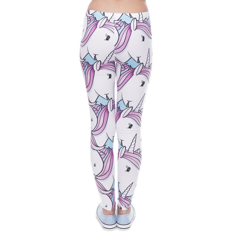 Unicorn Pink Leggings - Leggings.gg