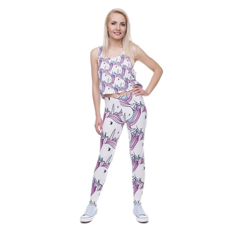 Unicorn Pink Leggings - Leggings.gg