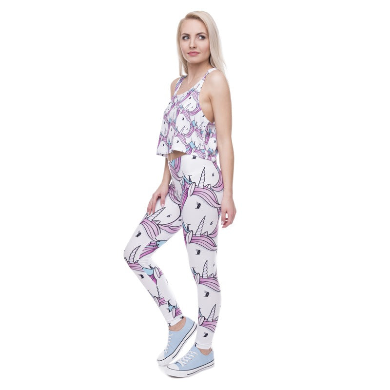 Unicorn Pink Leggings - Leggings.gg