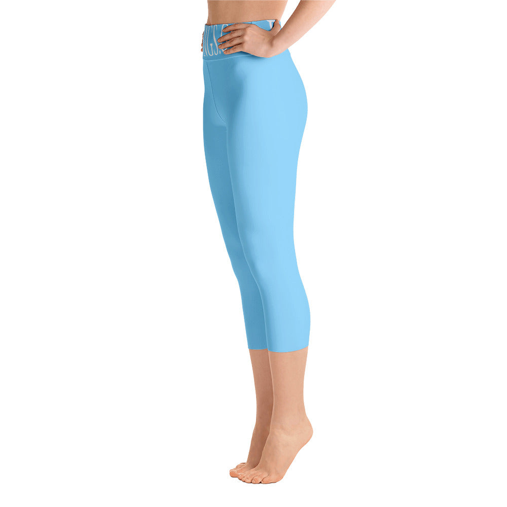 Baby Blue Leggings - Leggings.gg