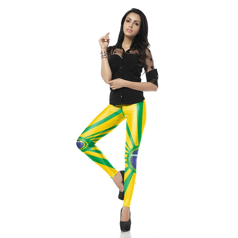 Brazil Leggings - Leggings.gg