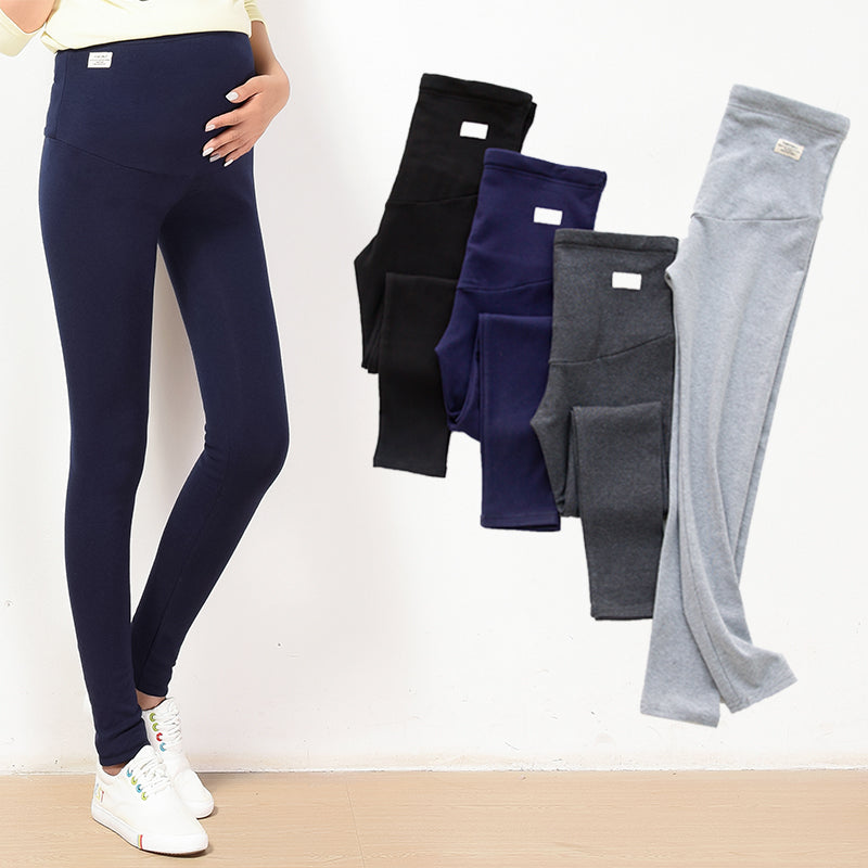 Maternity Cotton Leggings - Leggings.gg