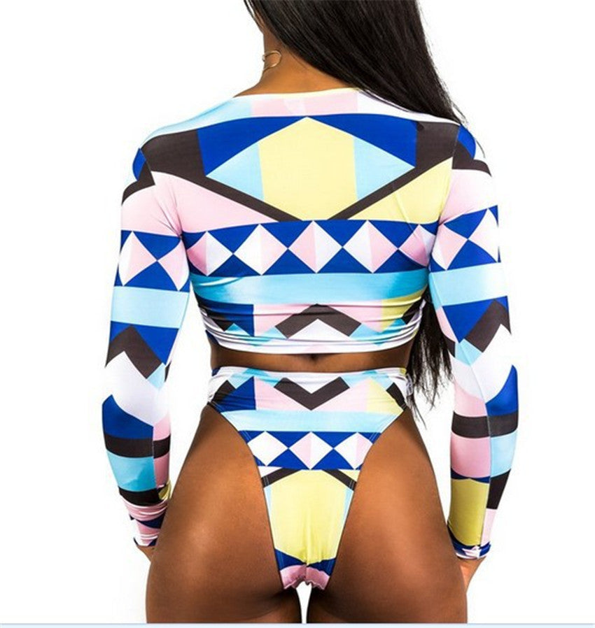 African Print Swimwear - Leggings.gg