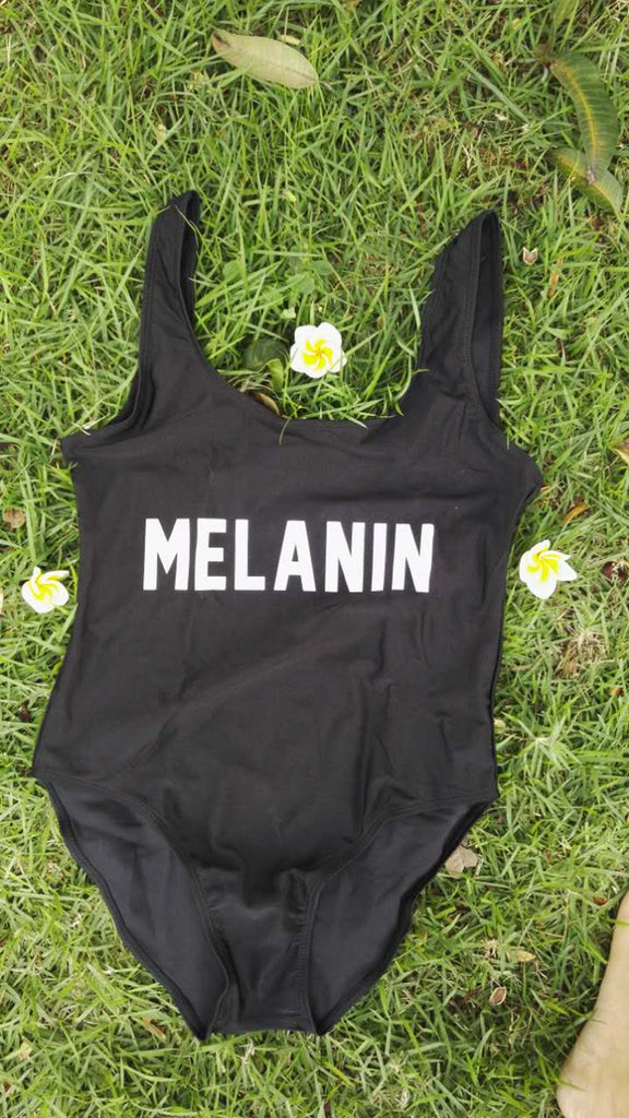 MELANIN One Piece Swimsuit - Leggings.gg