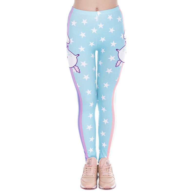 Unicorn Stars Leggings - Leggings.gg