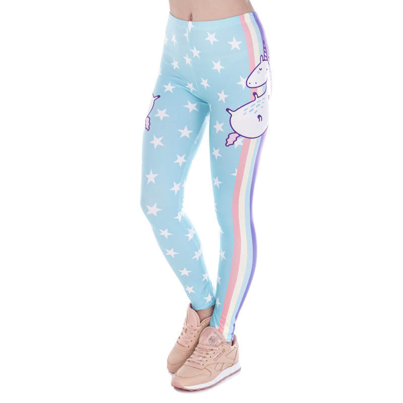 Unicorn Stars Leggings - Leggings.gg