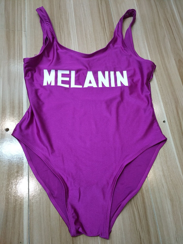 MELANIN One Piece Swimsuit - Leggings.gg