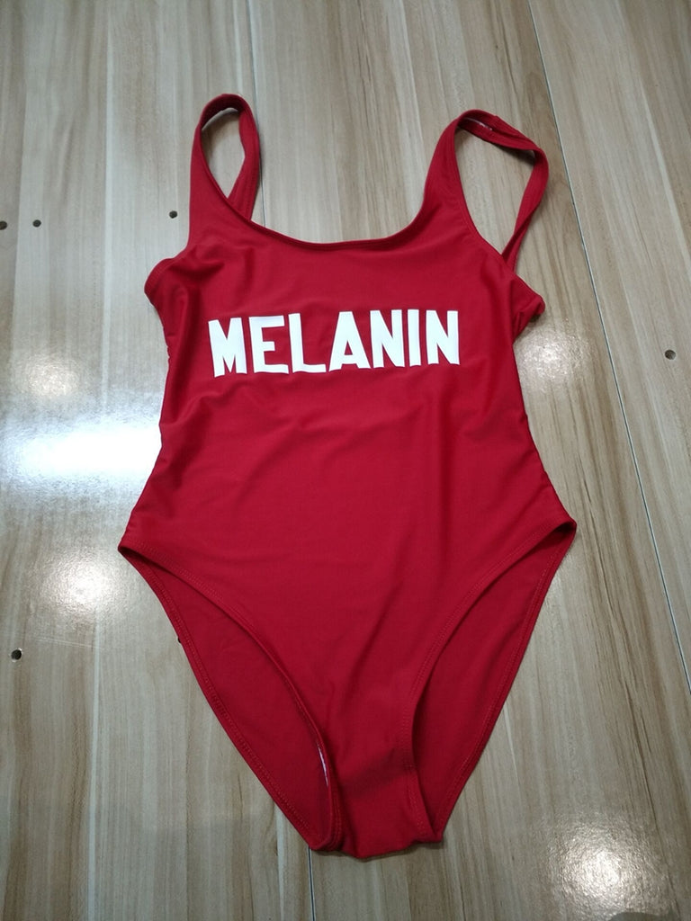 MELANIN One Piece Swimsuit - Leggings.gg